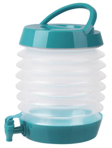 DISTRIBUTEUR D'EAU PLIANT 5,5L - BLEU PÉTROLE