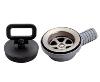 BONDE ÉCOULEMENT TYPE E POUR LAVABO CAN Ø55 mm pour tuyau Ø20/25mm