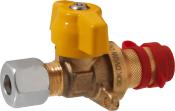 RACCORD GAZ SECURISE ACCOUPLEMENT RAPIDE 8mm