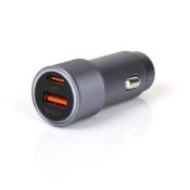 ADAPTATEUR ALLUME CIGARE 12V AVEC PRISE USB-A et USB-C
