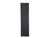 RIDEAU CHENILLE ANTI INSECTES - NOIR/GRIS - 56x185 cm