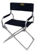 CHAISE PLIANTE AVEC DOSSIER RABATTABLE ALFARO NOIR - CAMP4