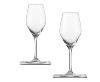 2 FLUTES A CHAMPAGNE CRISTAL SILWY AVEC SOUS-VERRE MAGNETIQUE