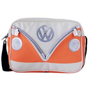 BESACE SAC BANDOUILLERE VW COLLECTION COLORIS ORANGE/CREME