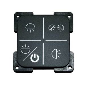 BOUTON ECLAIRAGE 4 VOIES PRESTO