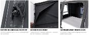 AUVENT INDEPENDANT GONFLABLE DOMETIC KAMPA CLUB AIR DA - 260x240+90cm - hauteur de 180 à 210cm 