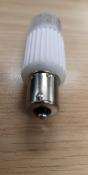 AMPOULE 18 LEDS BLANC CHAUD 1 DOUILLE BA15 - 3W