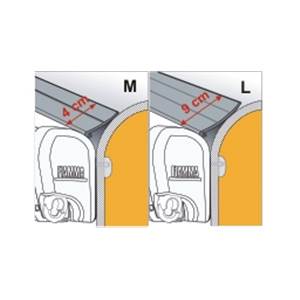 JOINT ANTI-PLUIE FIAMMA RAIN GUARD M largeur 4cm, au mètre