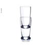 LOT DE 2 VERRES A EAU SAN EMPILABLES CAPRI 30CL