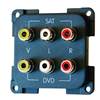 MODULE 6 PRISES RCA - PRESTO MPRCA6 - GRIS