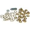 OEILLETS RONDS 11mm + OUTIL DE POSE - BOITE DE 25