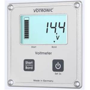 PANNEAU LCD VOLTMETRE S VOTRONIC 12/24V