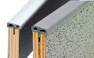 PROFIL CHANT FINITION ANTI CHOC 15MM ARGENTE - rouleau de 25m