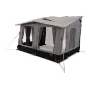 AUVENT GONFLABLE DOMETIC KAMPA CLUB AIR TOUR 390 S - 390x275cm - hauteur 235 à 265cm