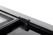 BAIE AVANT DROITE COULISSANTE CARBEST T5/T6/T6.1 VERRE SECURIT R43 AVEC MOUSTIQUIRE METAL INTEGREE
