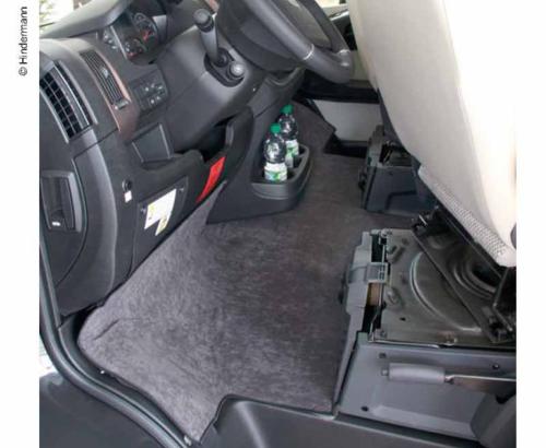 ISOLATION DU PLANCHER DE CABINE HINDERMANN pour Ducato AVEC CONSOLE PORTE GOBELET