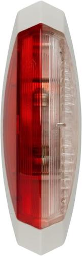 FEU D'ENCOMBREMENT LATERAL GAUCHE SOCLE BLANC HELLA 122.2x39.2xH 34mm
