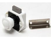 FERMETURE MEUBLE PUSH LOCK MINI BLANC - BOITE DE 50
