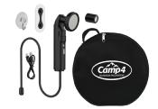 DOUCHETTE DE CAMPING NOIRE RECHARGEABLE CARBEST