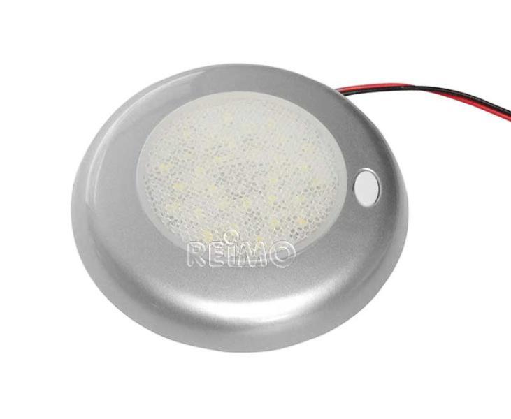 SPOT en saillie 12+6 LEDS 12v 2.4W AVEC INTERRUPTEUR