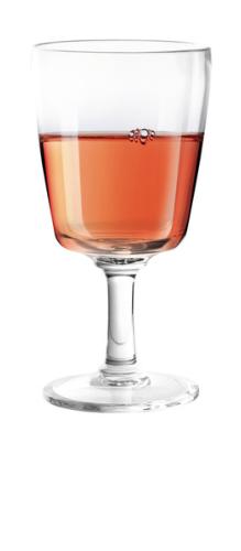 LOT DE 2 VERRES A VIN EMPILABLES CAPRI 26CL
