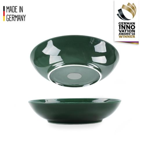 2 BOLS PORCELAINE SILWY® POUR SUPPORT MAGNETIQUE - VERT FORET