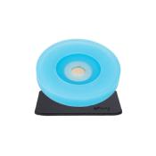 CAPUCHON DE VERRE  PIED MAGNETIQUESNANO-GEL-PAD BLEU SILWY