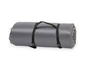 MATELAS AUTOGONFLANT 2 PERSONNES SAMOS DOUBLE, 200x135x10cm, gris
