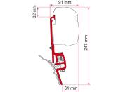 ADAPTATEUR FIAMMA F35/F45/F43 POUR RAIL BRANDRUP SUR VW T4 