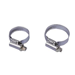 LOT DE 2 COLLIERS PLATS Ø19mm POUR TUYAU Ø16-25mm