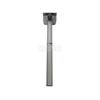PIED DE TABLE 375/756mm DOUBLE PLATEAU PIVOTANT 360° ALUMINIUM