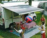 STORE CASSETTE FIAMMA F65S - 340cm - Boitier Titanium toile "ROYAL GREY"