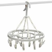 SECHOIR ROND A SUSPENDRE 30CM AVEC 13 PINCES