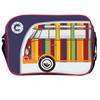 BESACE SAC BANDOUILLERE VW COLLECTION COLORIS VIOLET/RAYURES Design