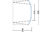 SOLETTE GONFLABLE Touring Shelter Air Outwell pour VAN et CARAVANE SURBAISSEE ERIBA