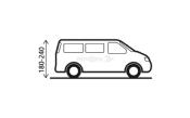 AUVENT INDEPENDANT GONFLABLE AUTOMATIQUE - BRUNNER TROUPER AUTO-UP - 310x260cm hauteur 180-240cm 