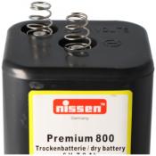 BLOC BATTERIE 4R25 Pile 6V - 9Amp 