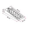 2 CALES DE MISE A NIVEAU FIAMMA LEVEL SYSTEM MAGNUM 8 Tonnes