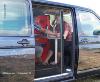 MOUSTIQUAIRE DE PORTE SUR CADRE REMIcare II VAN POUR VW T5/T6 Multivan et Caravelle