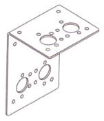 ÉQUERRE DE FIXATION POUR BOITIER AIR TOP