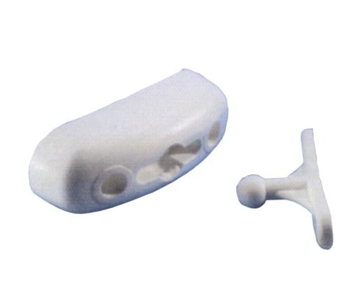 BLOQUE PORTE EXTERIEUR BLANC AVEC BOULE BLANCHE