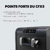 GLACIERE / CONGELATEUR A COMPRESSION DOMETIC CFX5 25 - 12/24/230V
