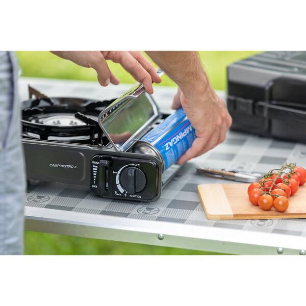 Réchaud Gaz - Camp'Bistro Inox Deluxe 2200W - Campingaz