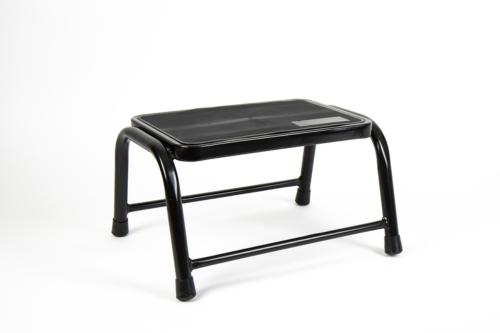 MARCHE PIED SIMPLE EN ACIER NOIR - CARBEST