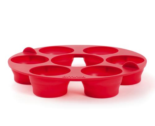 MOULE À MUFFINS EN SILICONE POUR FOUR À GAZINIÈRE OMNIA®