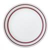 ASSIETTE RONDE 17 CM CORELLE - CAFE RED