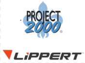 TRIPLE MARCHEPIED ELECTRIQUE 12V LIPPERT/PROJECT 2000 serie U - 530mm