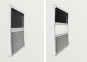 CASSETTE STORE PLISSE DUETTE POUR BAIE S7 938x437mm