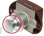 BOUTON DE RECHANGE POUR PUSH LOCK CHROME MAT