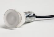 MINI SPOT ENCASTRABLE LED plastique 22mm, 1W
